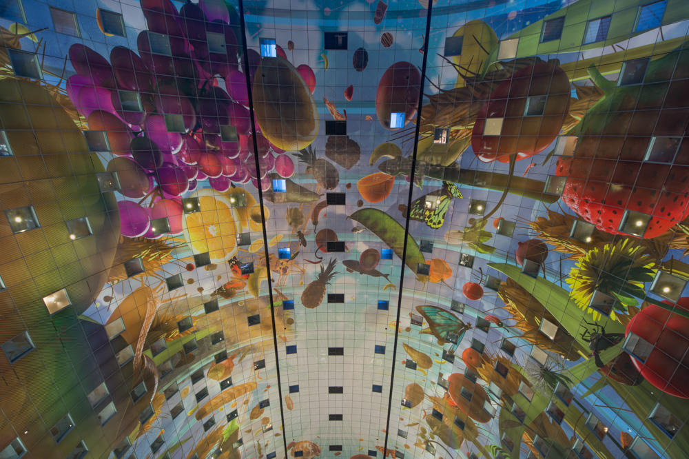 Markthal Rotterdam Plafond