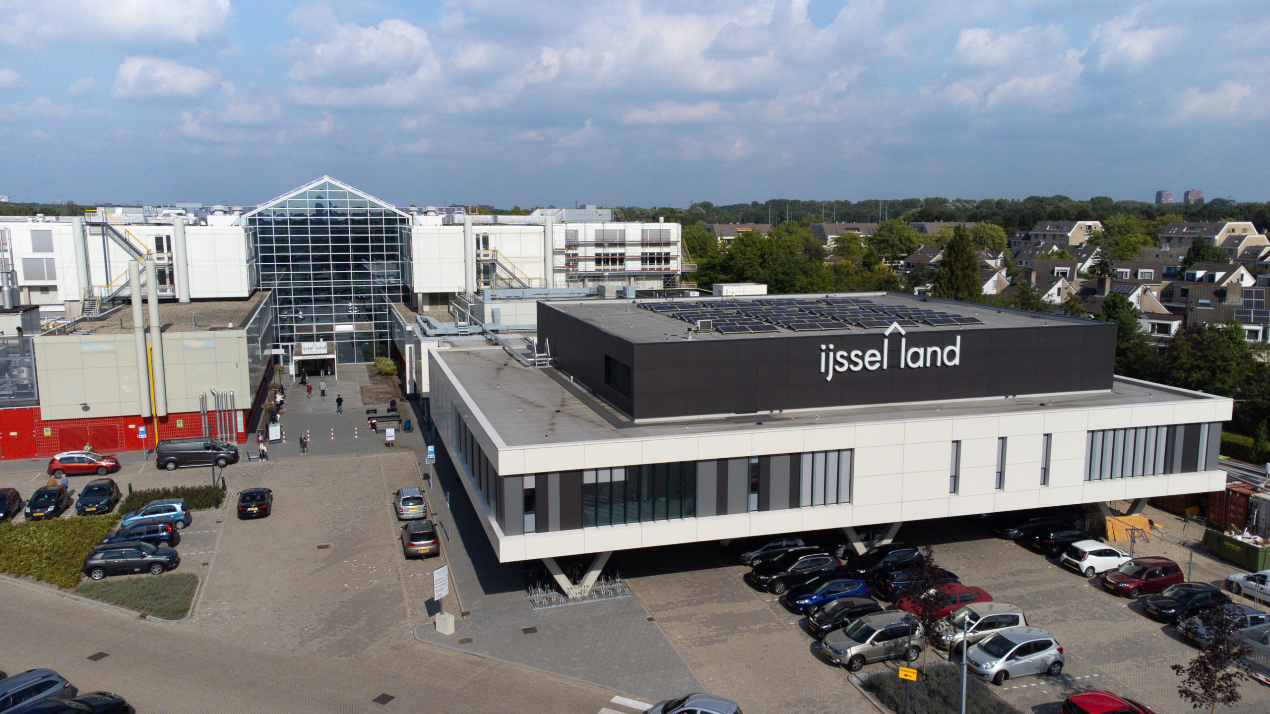 panorama DJI Drone IJsselland Ziekenhuis aanzicht Capelle aan den IJssel Rotterdam kant operatiecomplex operatieafdeling